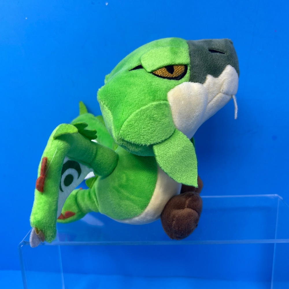 Capcom Monster Hunter Rathian Plush Small Green Dragon Wyvern Video Game Toy - Picture 14 of 16